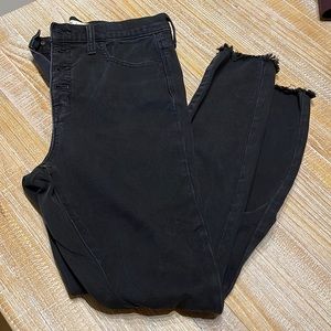 Madewell black skinny jeans size 28 Tall